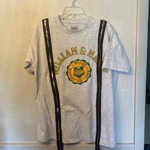 First of a Kind Zipper Tee Shirt Top